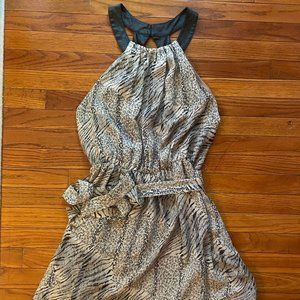 Ark & Co Animal Snake print cocktail dress
